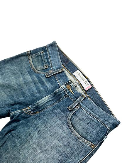 Vintage Levi’s Bootcut / Flared Damenjeans „527 LOW BOOT CUT“ (M)