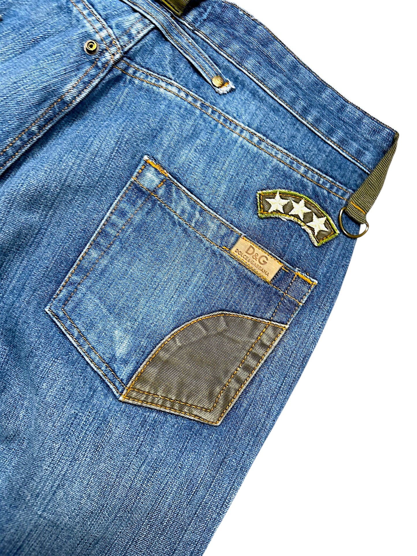 Vintage Dolce & Gabbana Y2K Baggy Jeans (M)