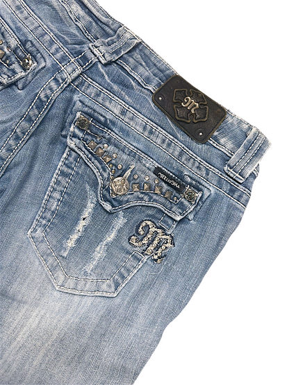 Vintage Miss Me Y2K  Bootcut / Flared Damenjeans (M)