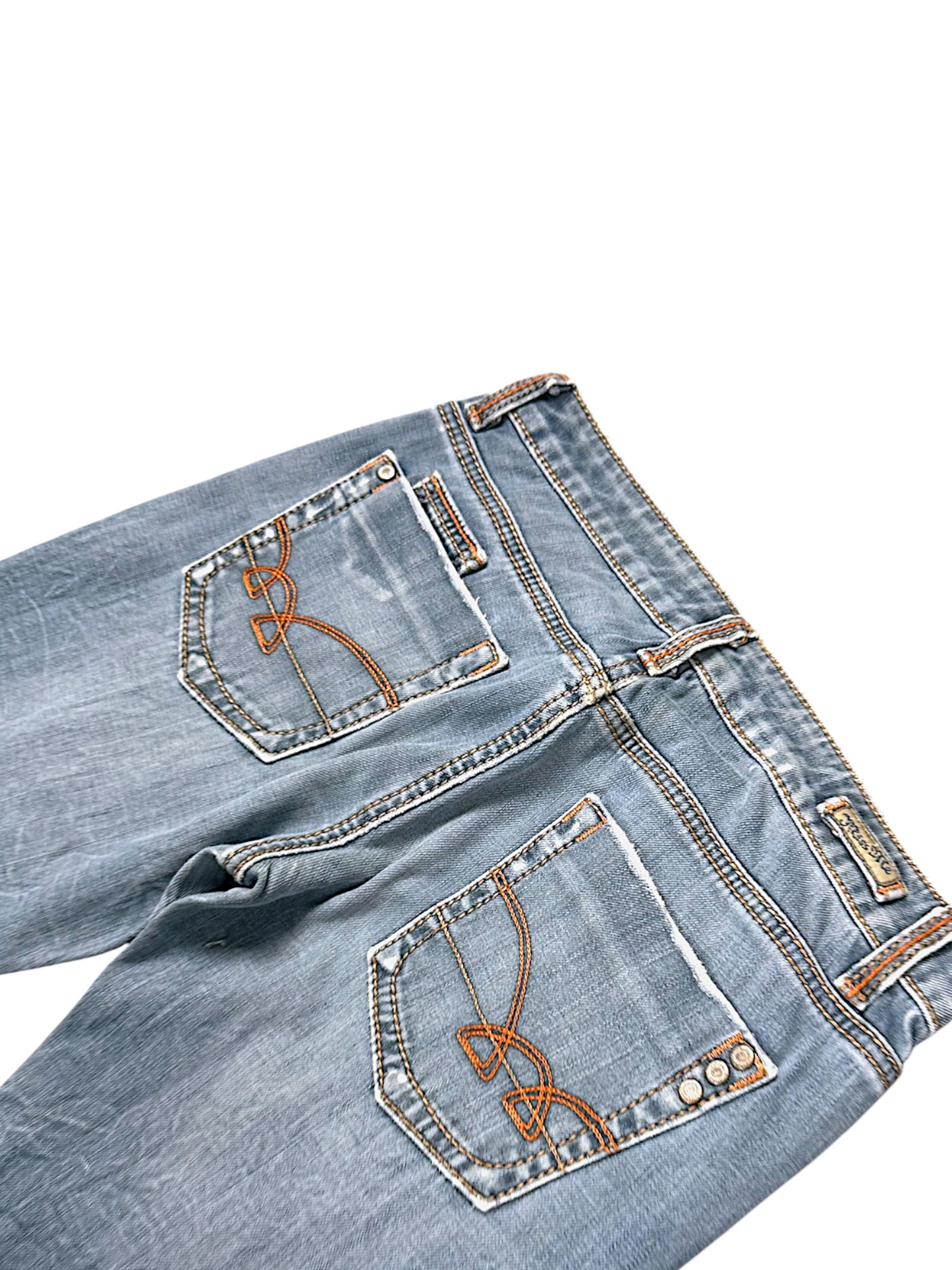 Vintage Miss Me Y2K Low Waist Bootcut / Flared Damenjeans (M)