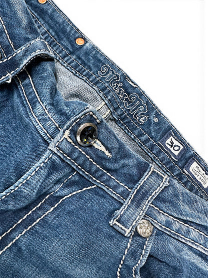 Vintage Miss Me Y2K Bootcut / Flared Damenjeans (XL)