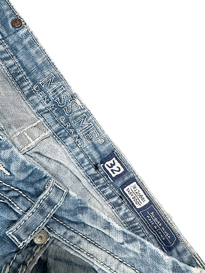 Vintage Miss Me Y2K Bootcut / Flared Damenjeans (XL)