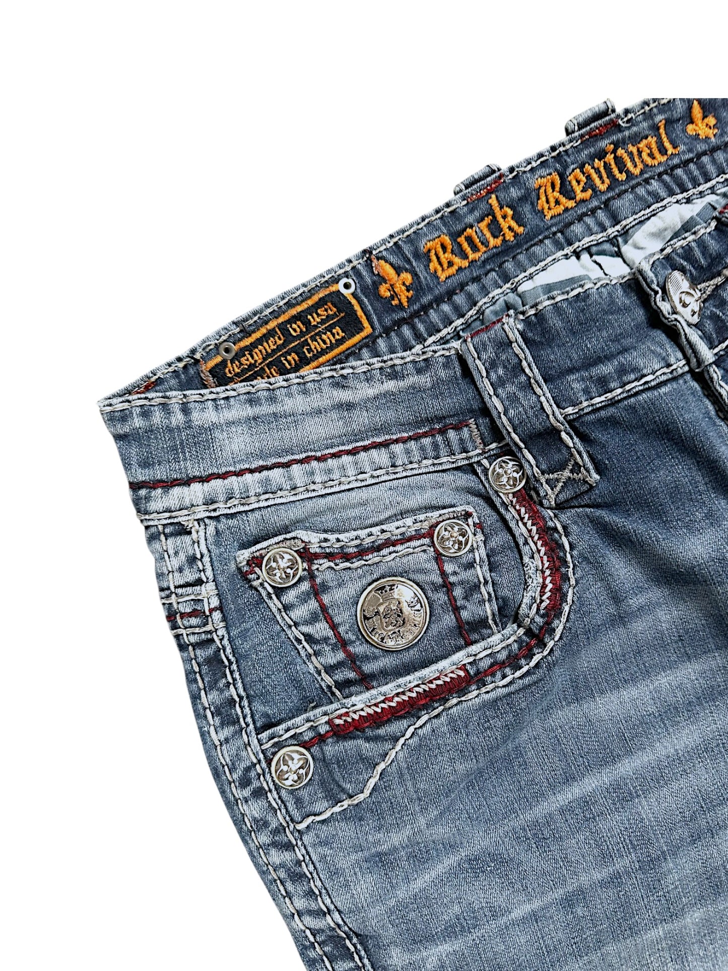 Vintage Rock Revival y2k Bootcut Jeans (L)
