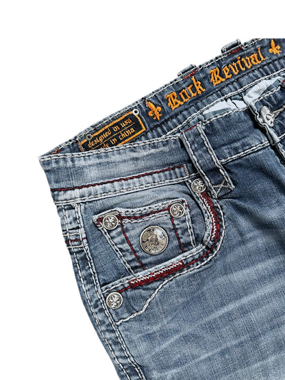 Vintage Rock Revival y2k Bootcut Jeans (L)
