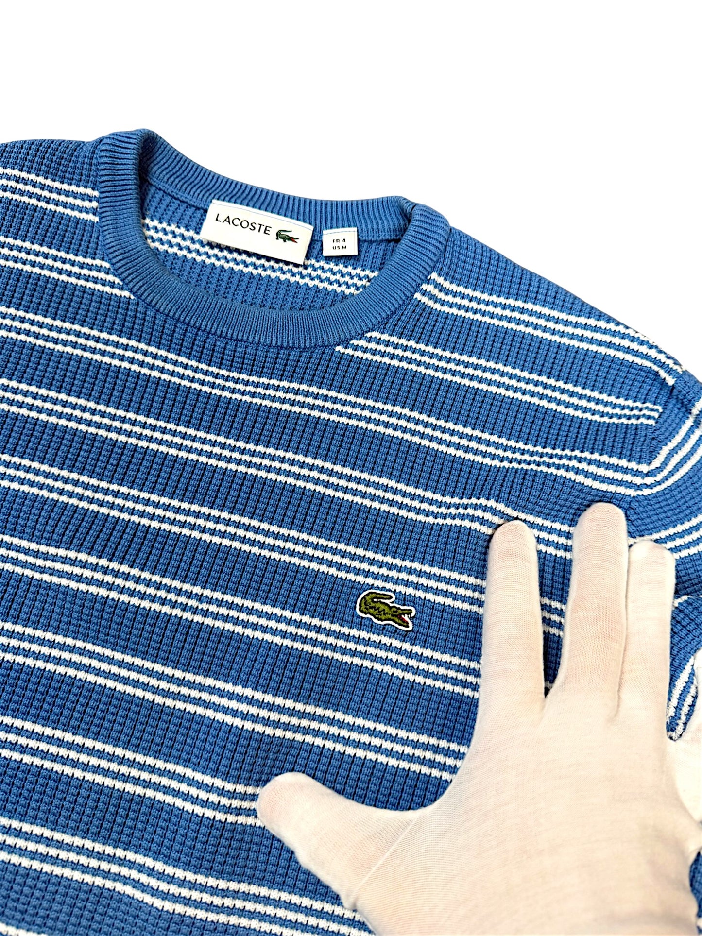 Vintage Lacoste Y2K Strickpullover (M)