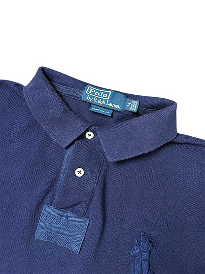 Vintage Ralph Lauren „Big Pony“ Langarm Polo (M)