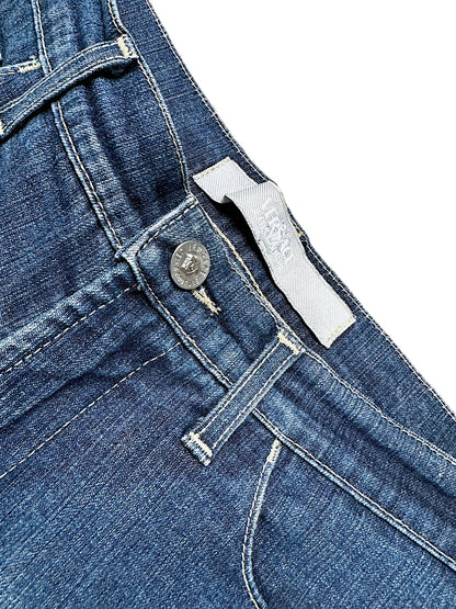 Vintage Versace Y2K Flared Damenjeans (S)