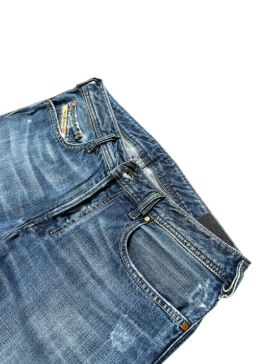 Vintage Diesel Y2K Flared Jeans (M)