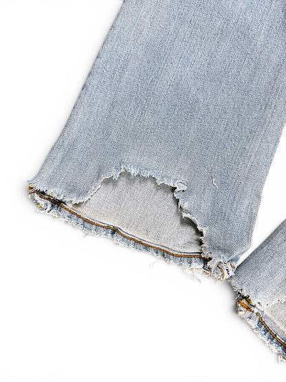 Vintage Miss Me Y2K Low Waist Bootcut Damenjeans (L)