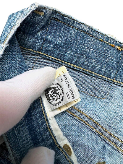 Vintage Diesel Y2K Straight Leg Damenjeans (S)