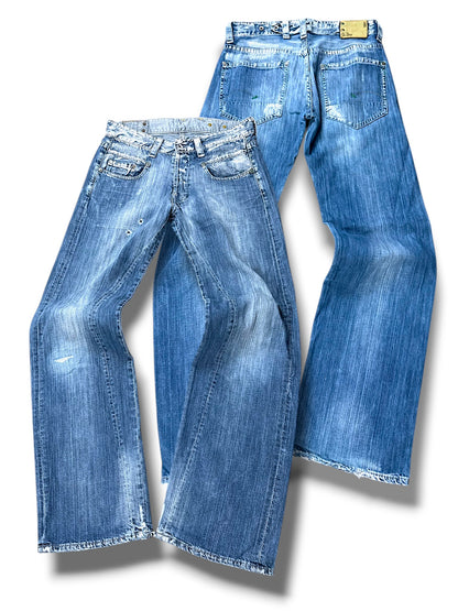 Vintage G-Star Y2K Flared Jeans (XL)