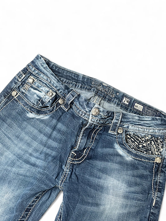 Vintage Misse Me y2k Bootcut Damenjeans (L)