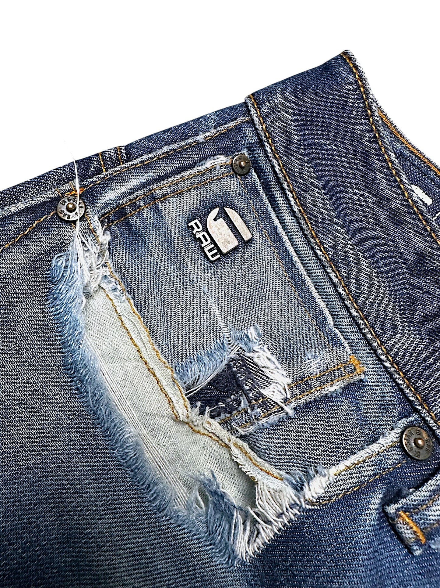 Vintage G-Star Y2K Straight Leg Jeans (M)