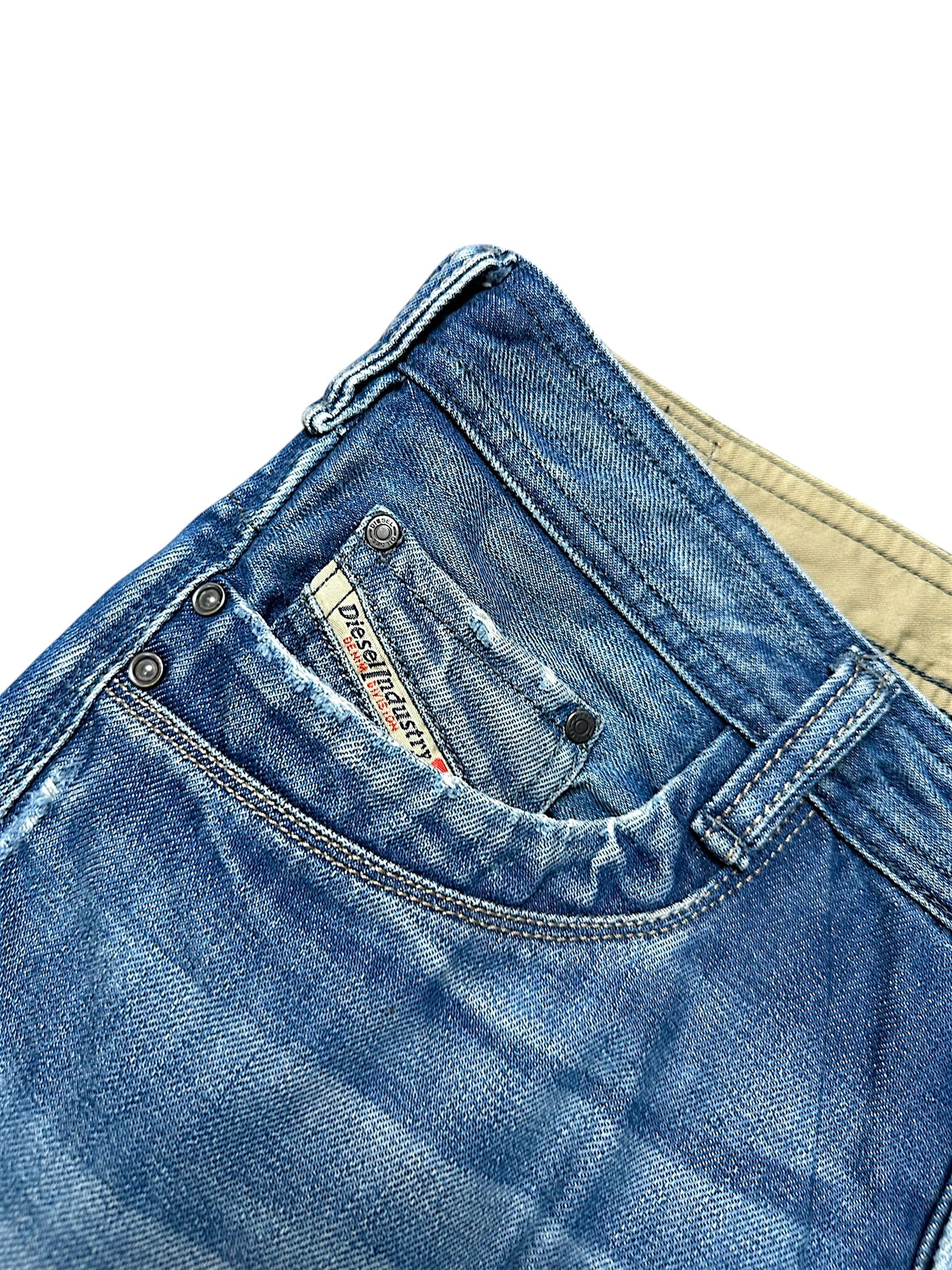 Vintage Diesel Y2K Straight Leg Jeans (L)