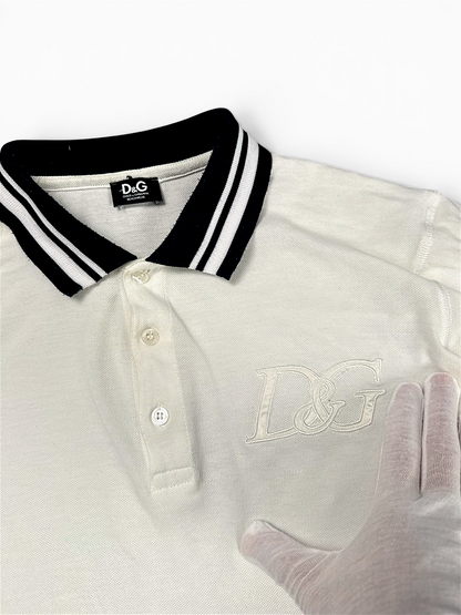 Vintage Dolce & Gabbana Langarm Polo (S)
