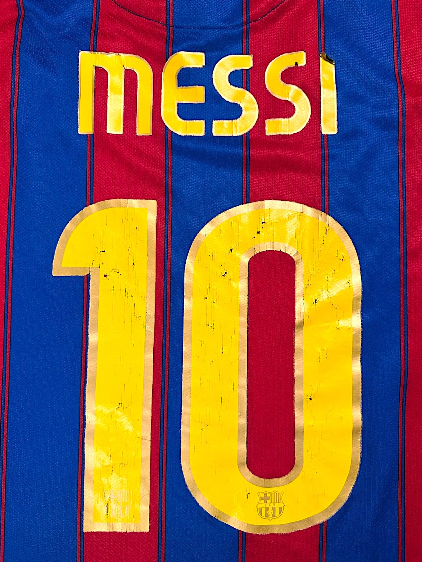 Vintage Nike FC Barcelona 09/10 Messi Trikot (XL)