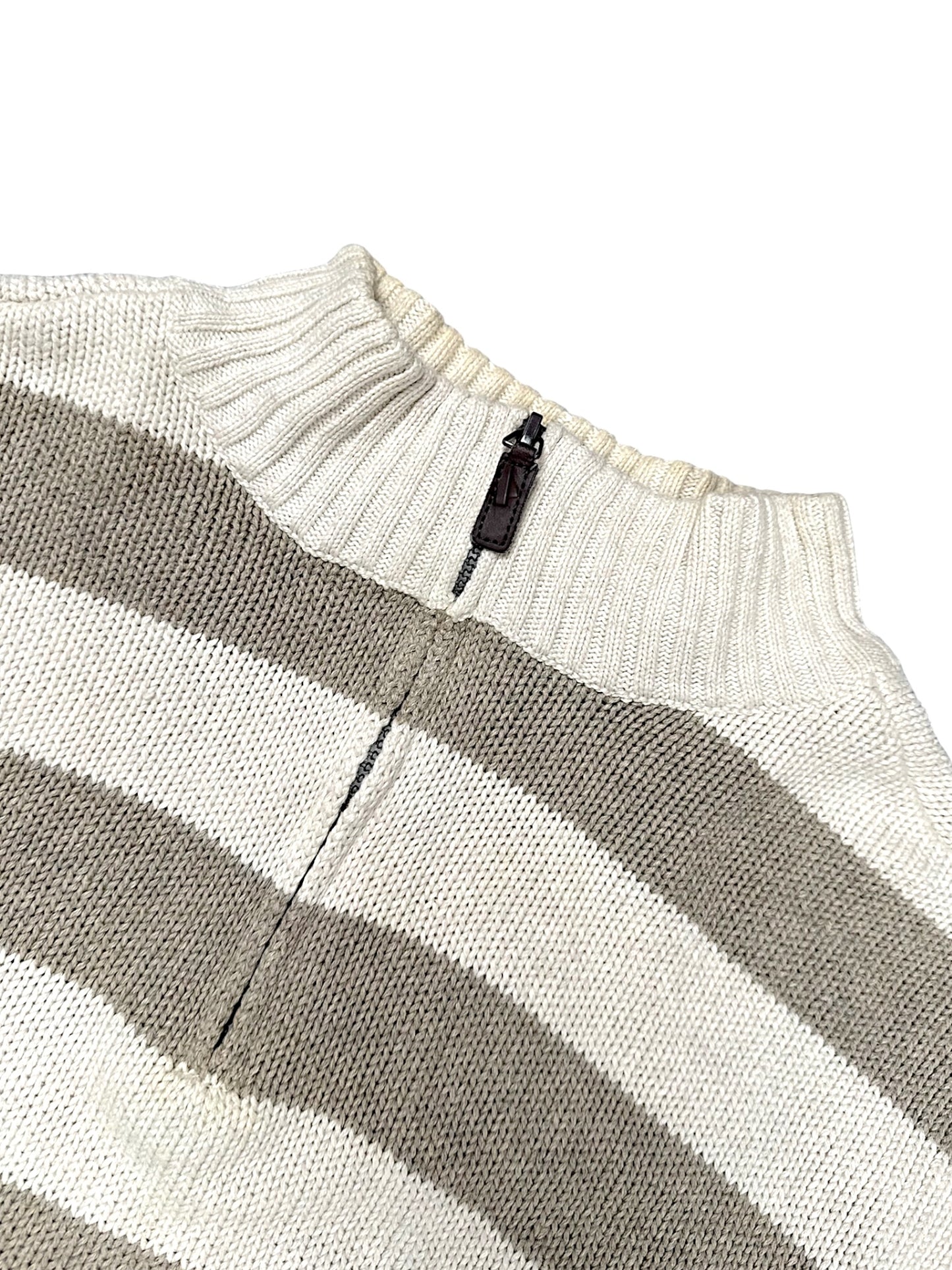 Vintage Ralph Lauren „Chaps“ Pullover mit Kragen (L)