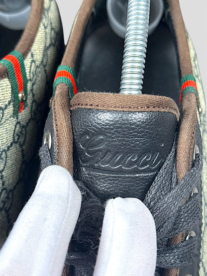 Vintage Gucci Canvas Low-Top Schuhe (42,5)