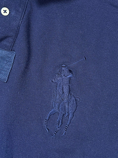 Vintage Ralph Lauren „Big Pony“ Langarm Polo (M)