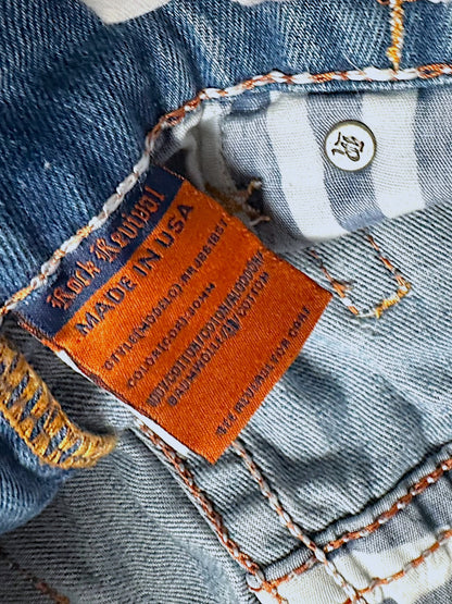 Vintage Rock Revival Y2K Straight Leg Jeans (M)