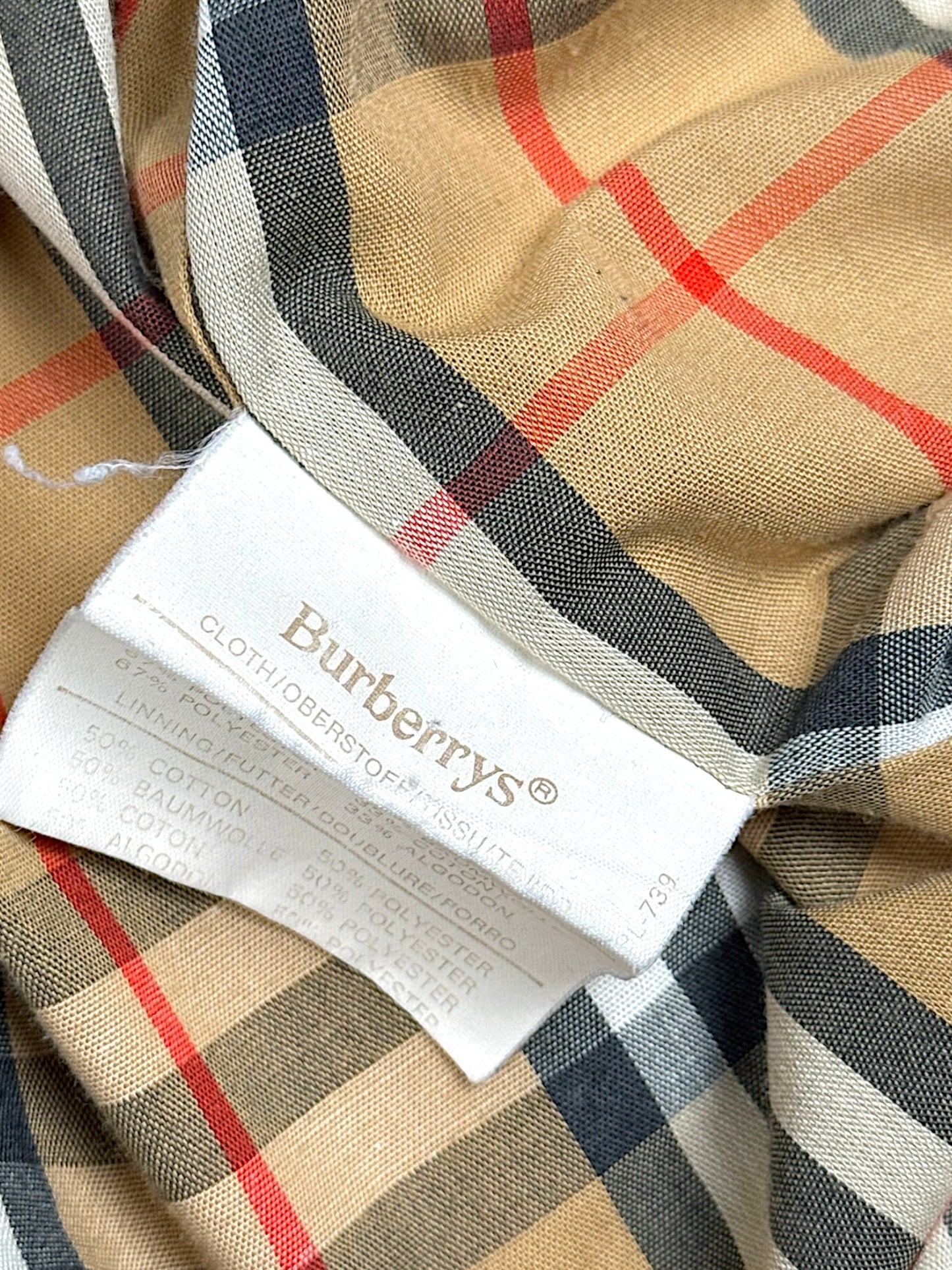 Vintage Burberry Harrington Jacke (L)