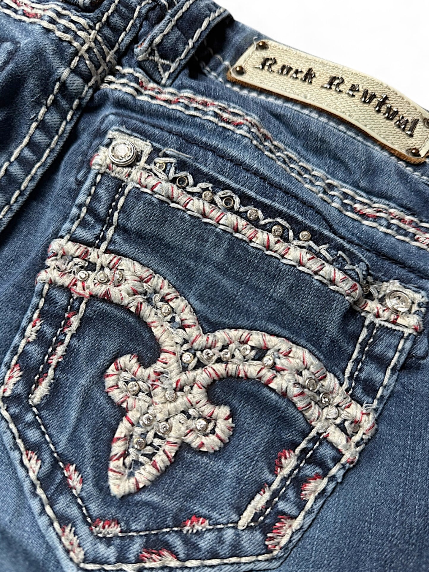 Vintage Rock Revival y2k Damenjeans (M)