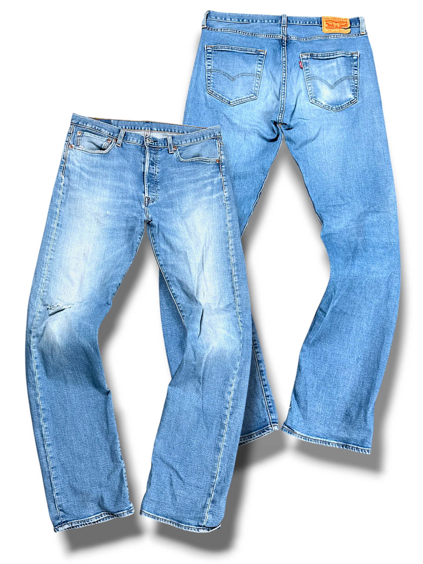 Vintage Levi’s Y2K Straight Leg Jeans (XL)