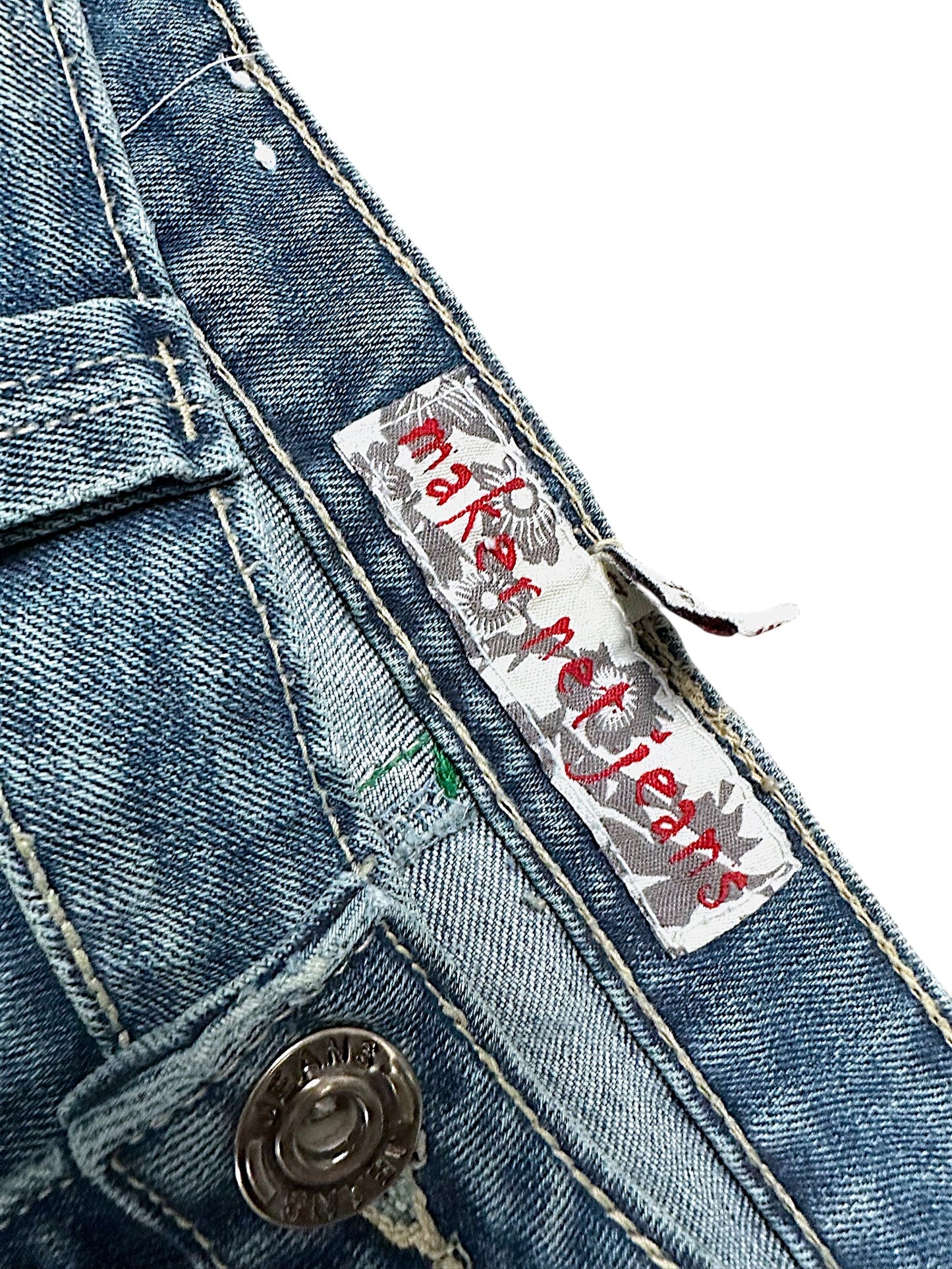 Vintage Japan Style Y2K Flared Damenjeans (M)