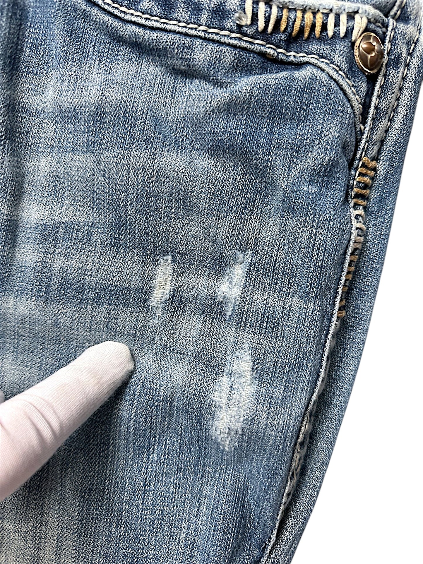 Vintage Rock Revival Y2K Baggy Jeans (XXL)