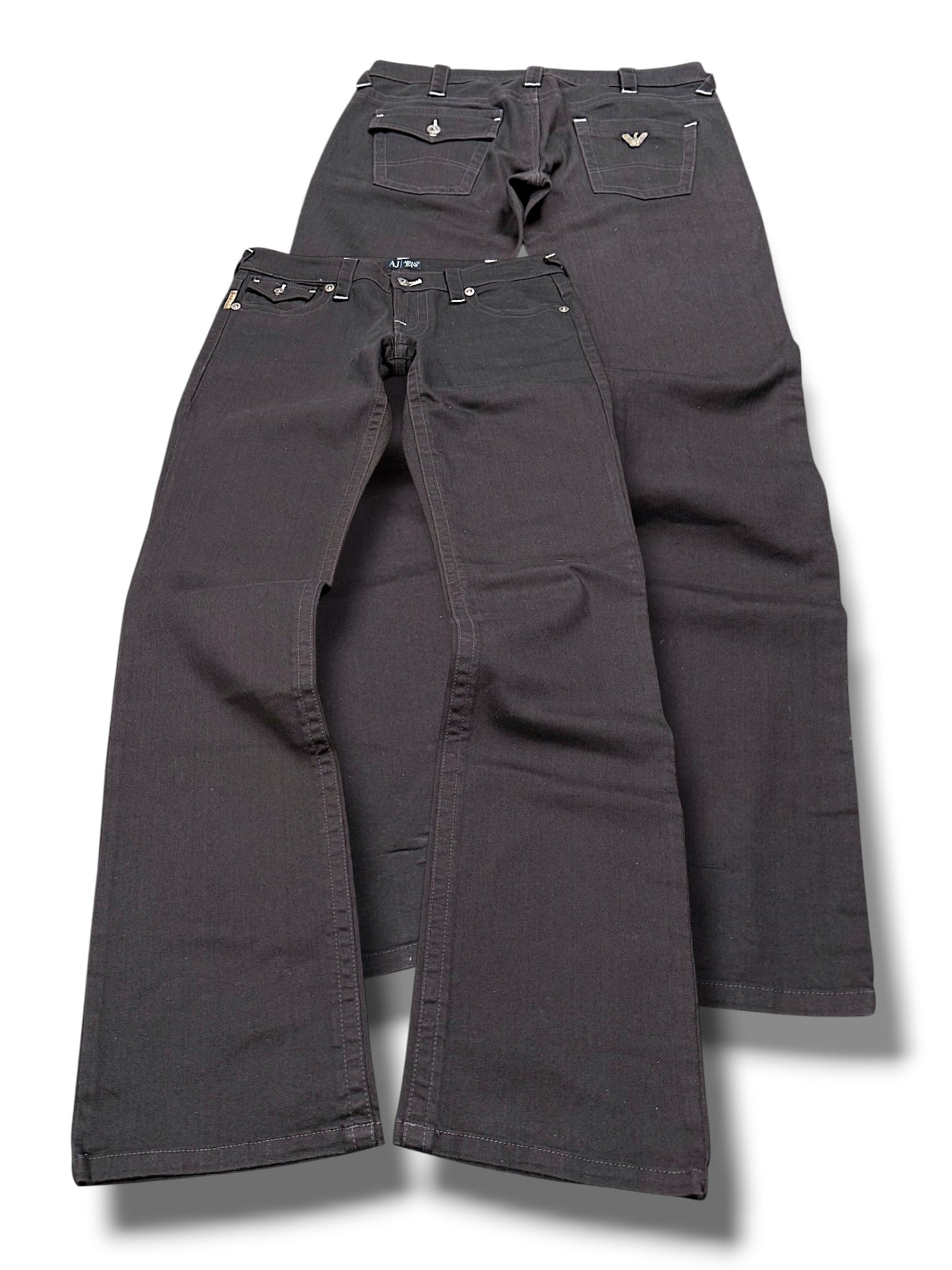 Vintage Armani straight leg Jeans (L)