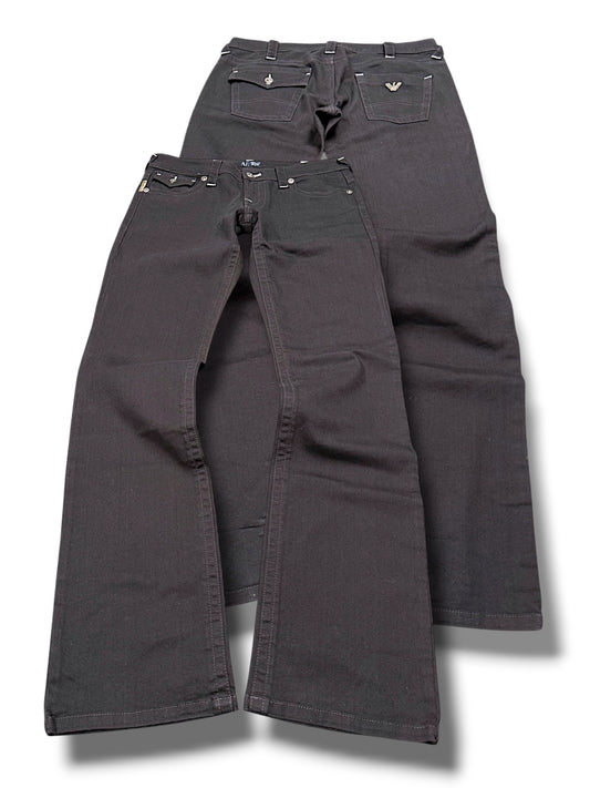 Vintage Armani straight leg Jeans (L)