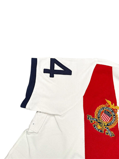 Vintage Ralph Lauren Y2K „USA“ Polo (L)
