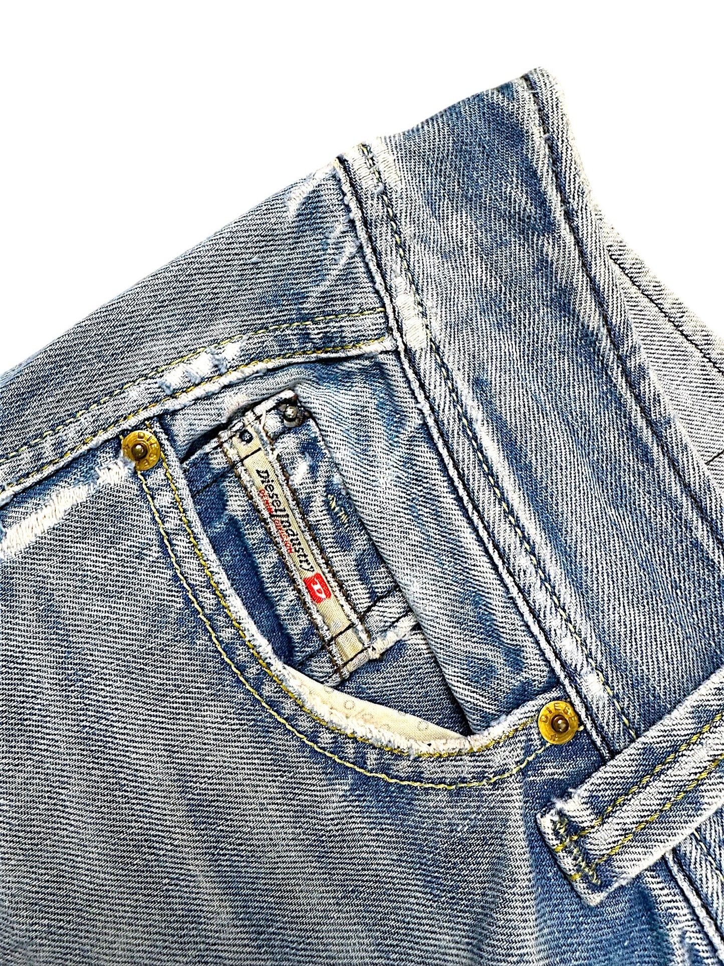 Vintage Diesel Y2K Flared Jeans (M)