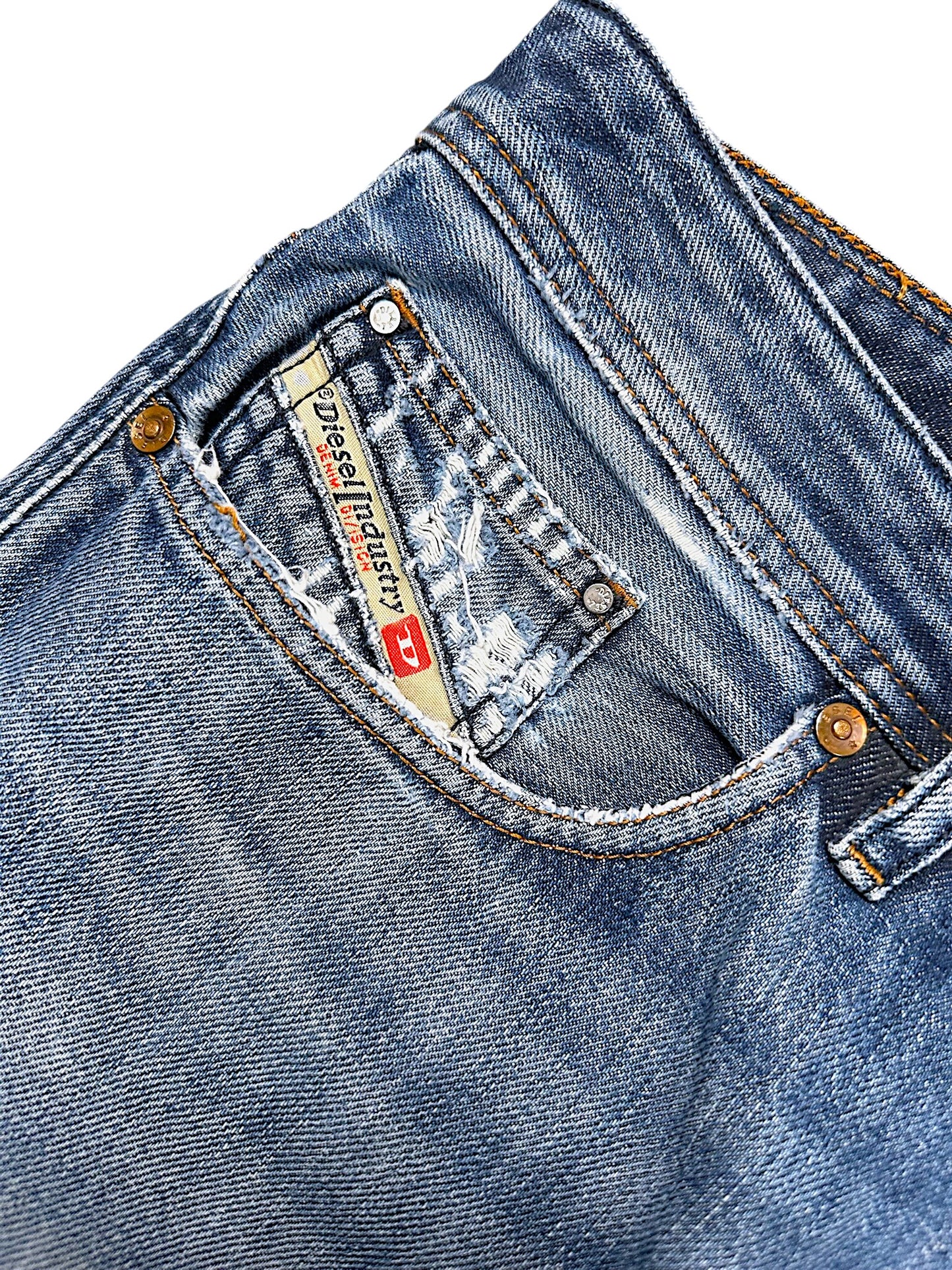 Vintage Diesel Y2K Straight Leg Jeans (M)
