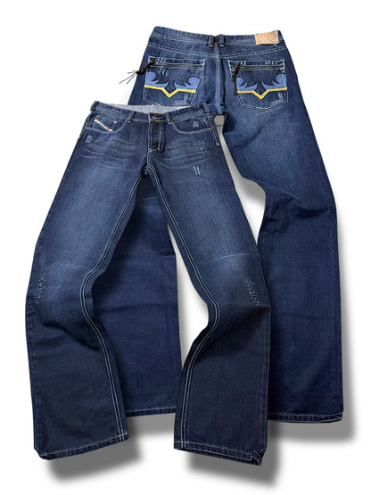 Vintage Diesel y2k Jeans (XL)