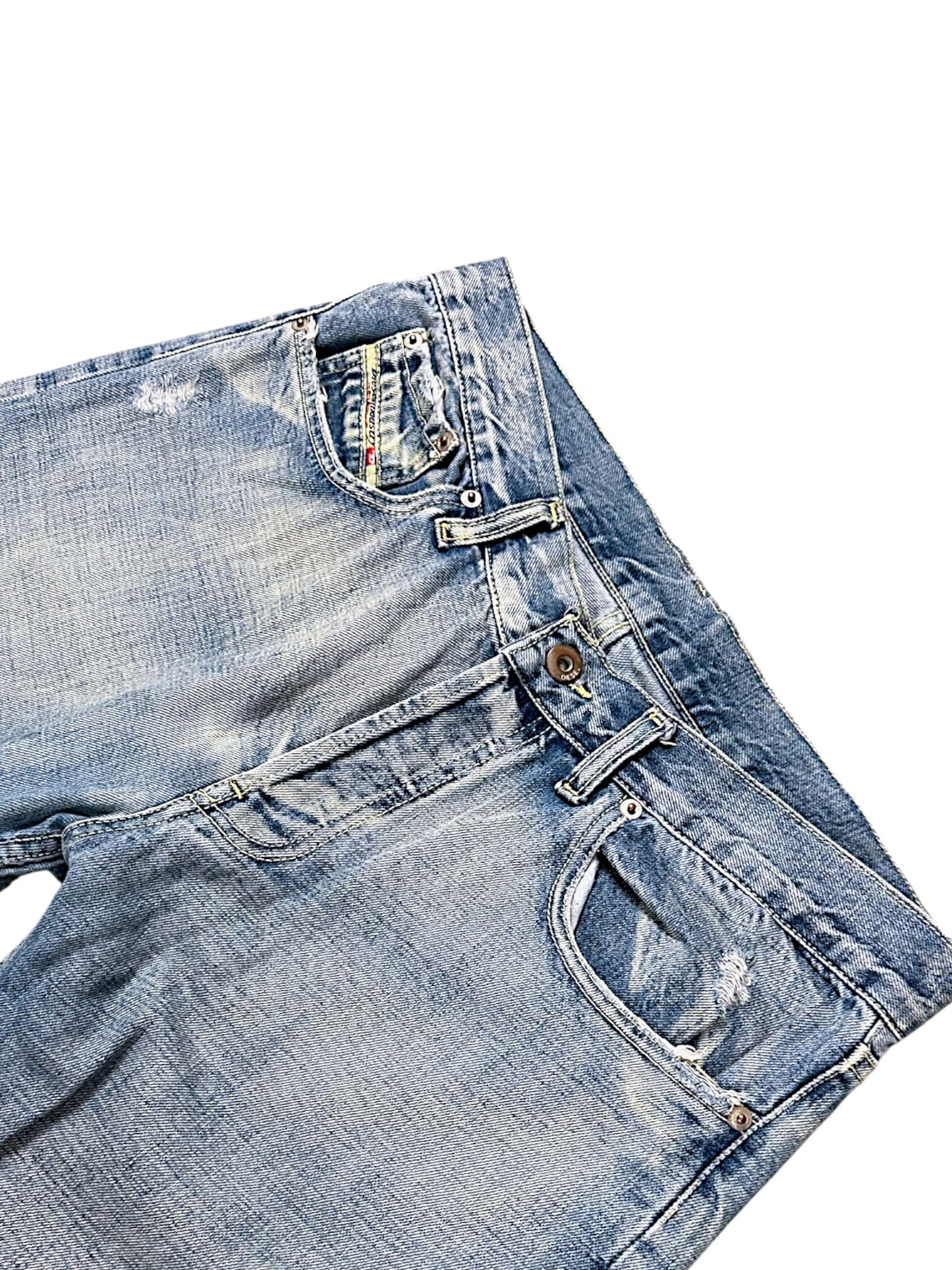 Vintage Diesel Y2K Baggy Jeans (M)