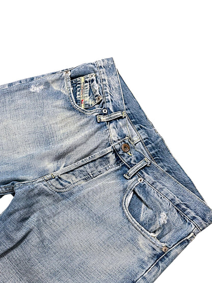 Vintage Diesel Y2K Baggy Jeans (M)
