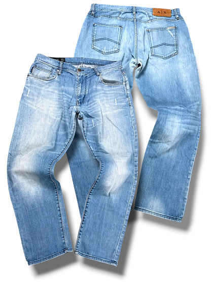 Vintage Armani Y2K Baggy Jeans (M)