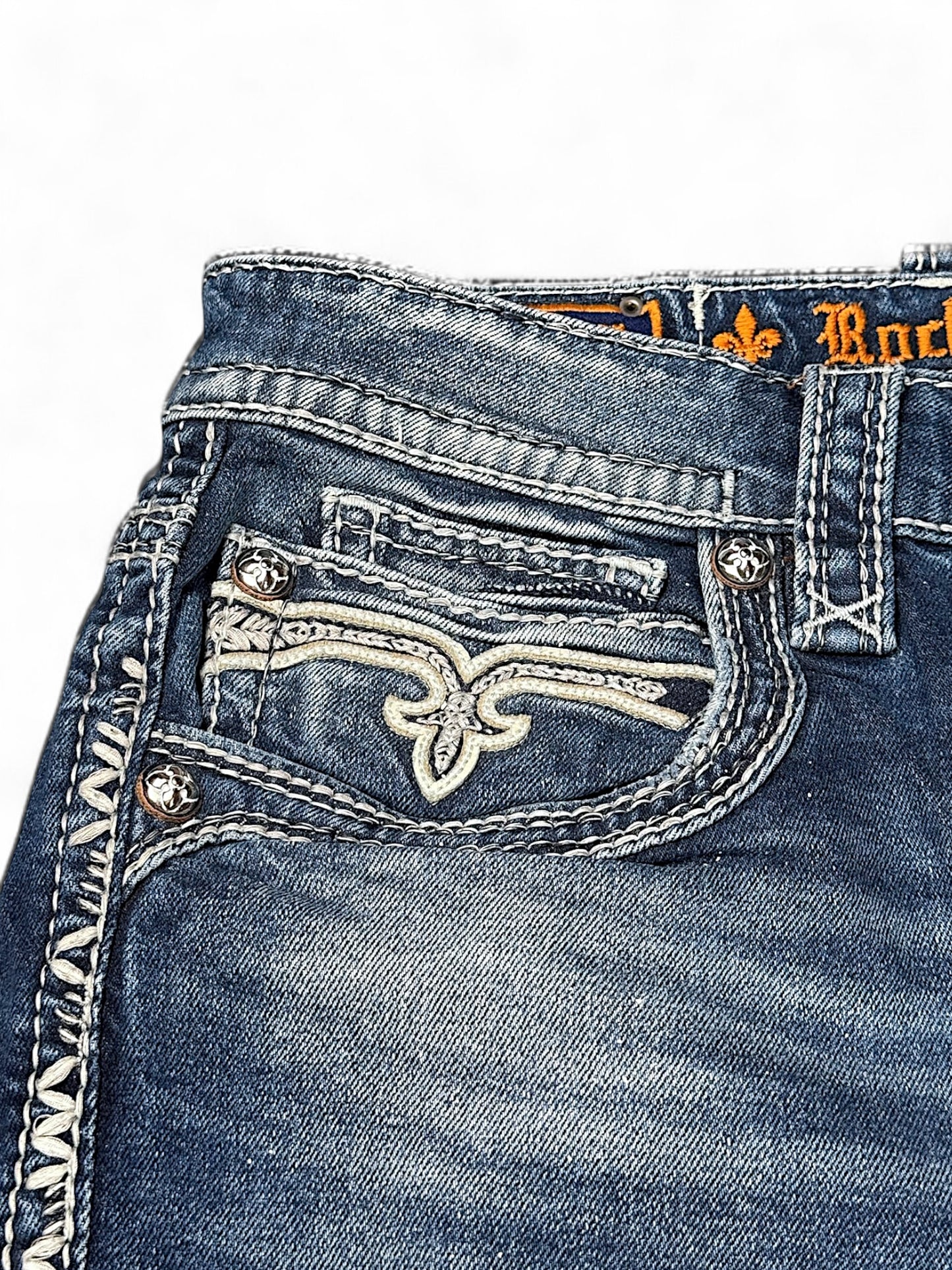 Vintage Rock Revival y2k Jeans (L)