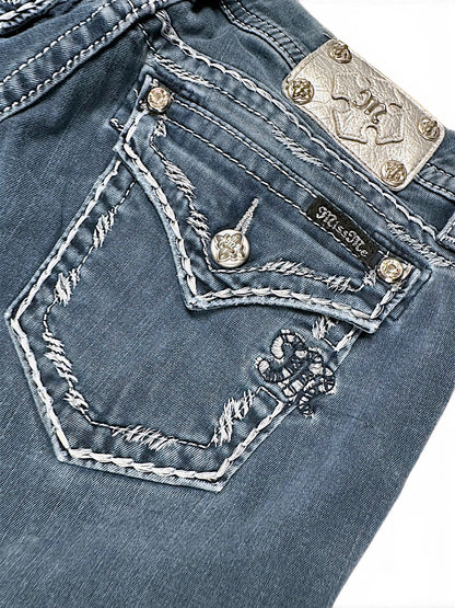 Vintage Miss Me Y2K Bootcut / Flared Damenjeans (M)