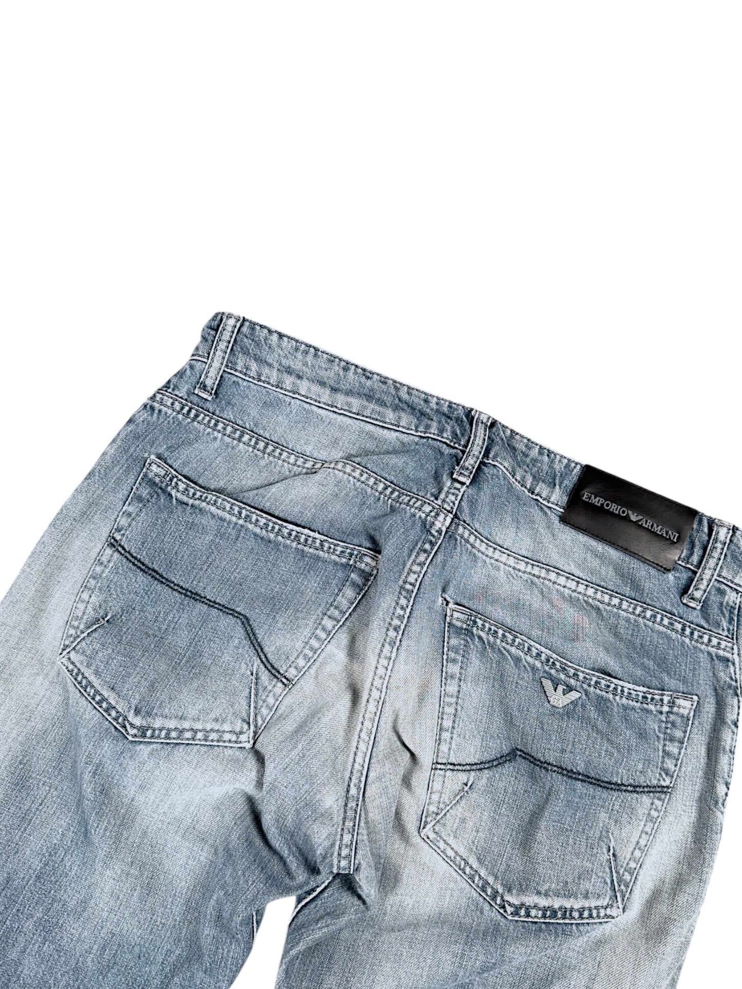 Vintage Y2K Armani Straight Leg Jeans (S)