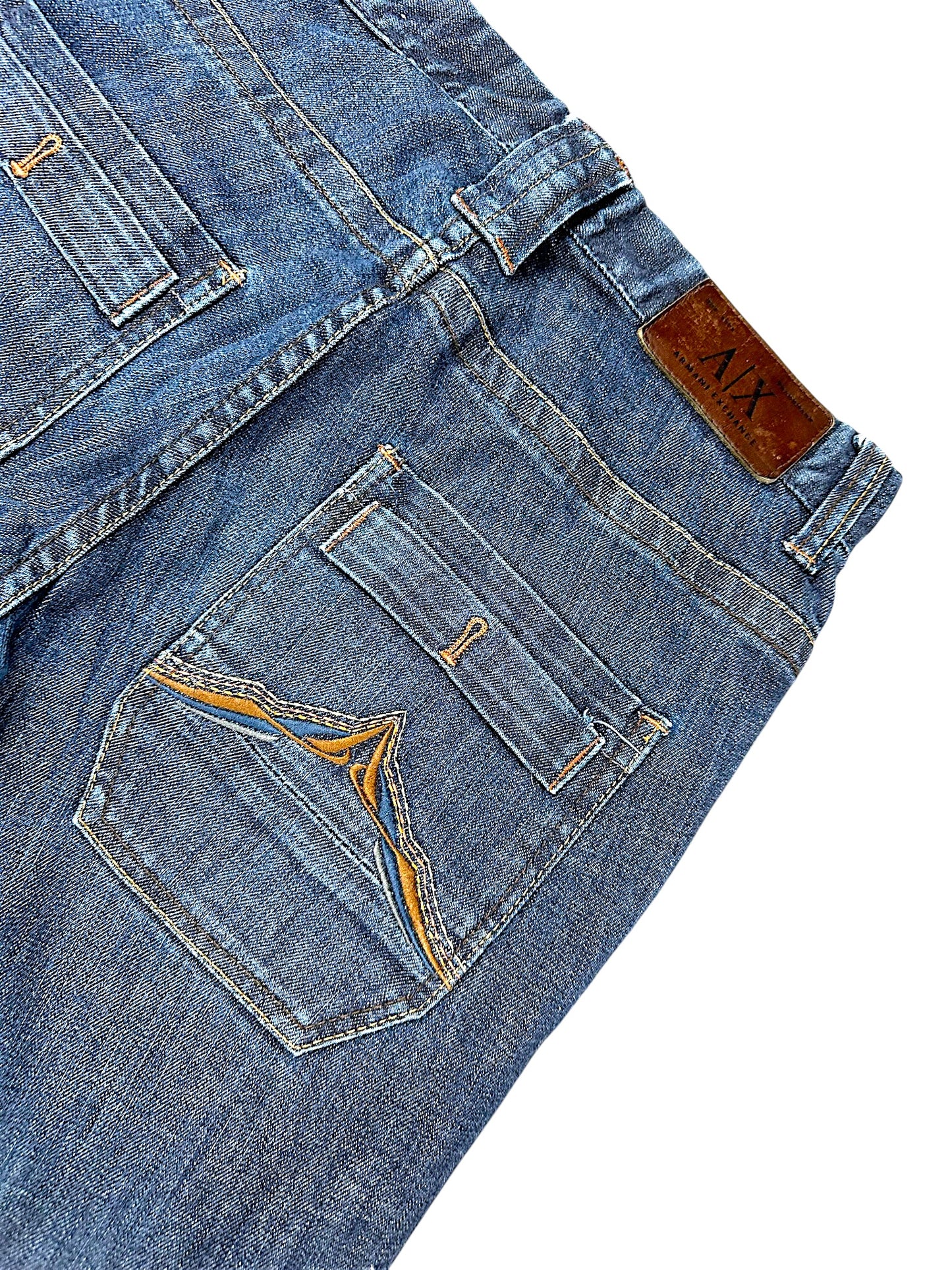 Vintage Armani Y2K Straight Leg Jeans (S)