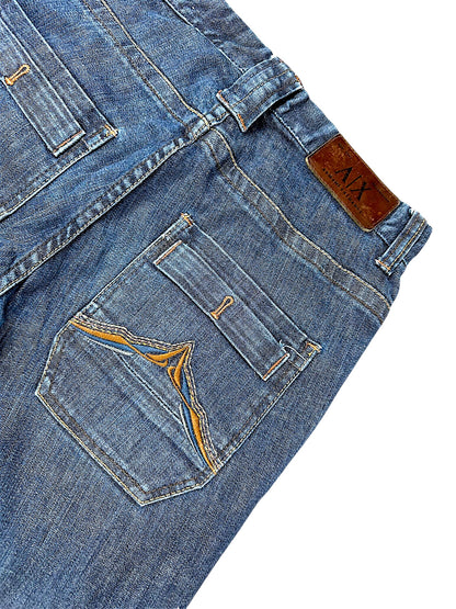 Vintage Armani Y2K Straight Leg Jeans (S)