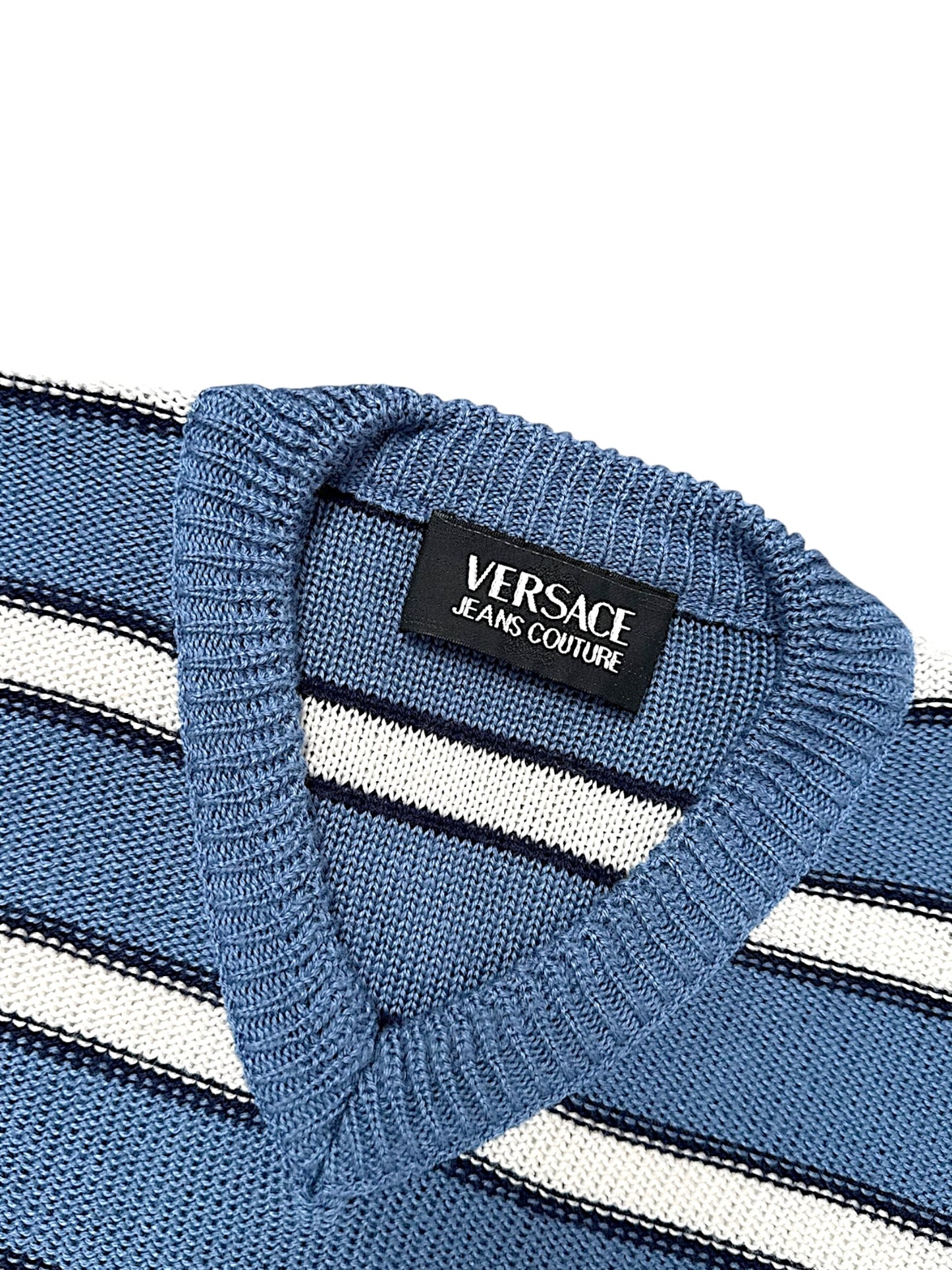 Vintage Versace Y2K Wollpullover (XL)