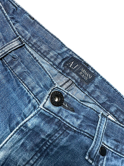 Vintage Armani Straight Leg Jeans (M)