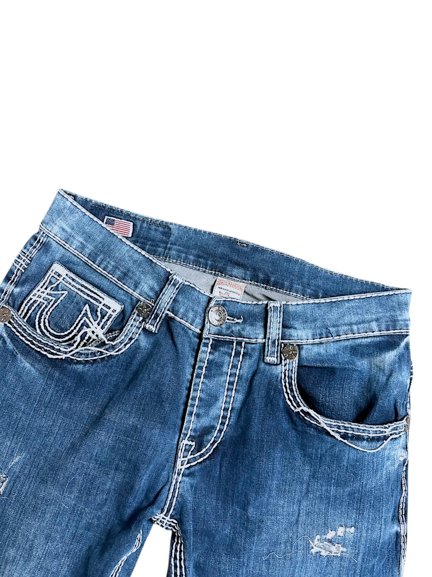 Vintage True Religion y2k Straight Leg Jeans (L)