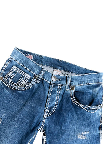 Vintage True Religion y2k Straight Leg Jeans (L)