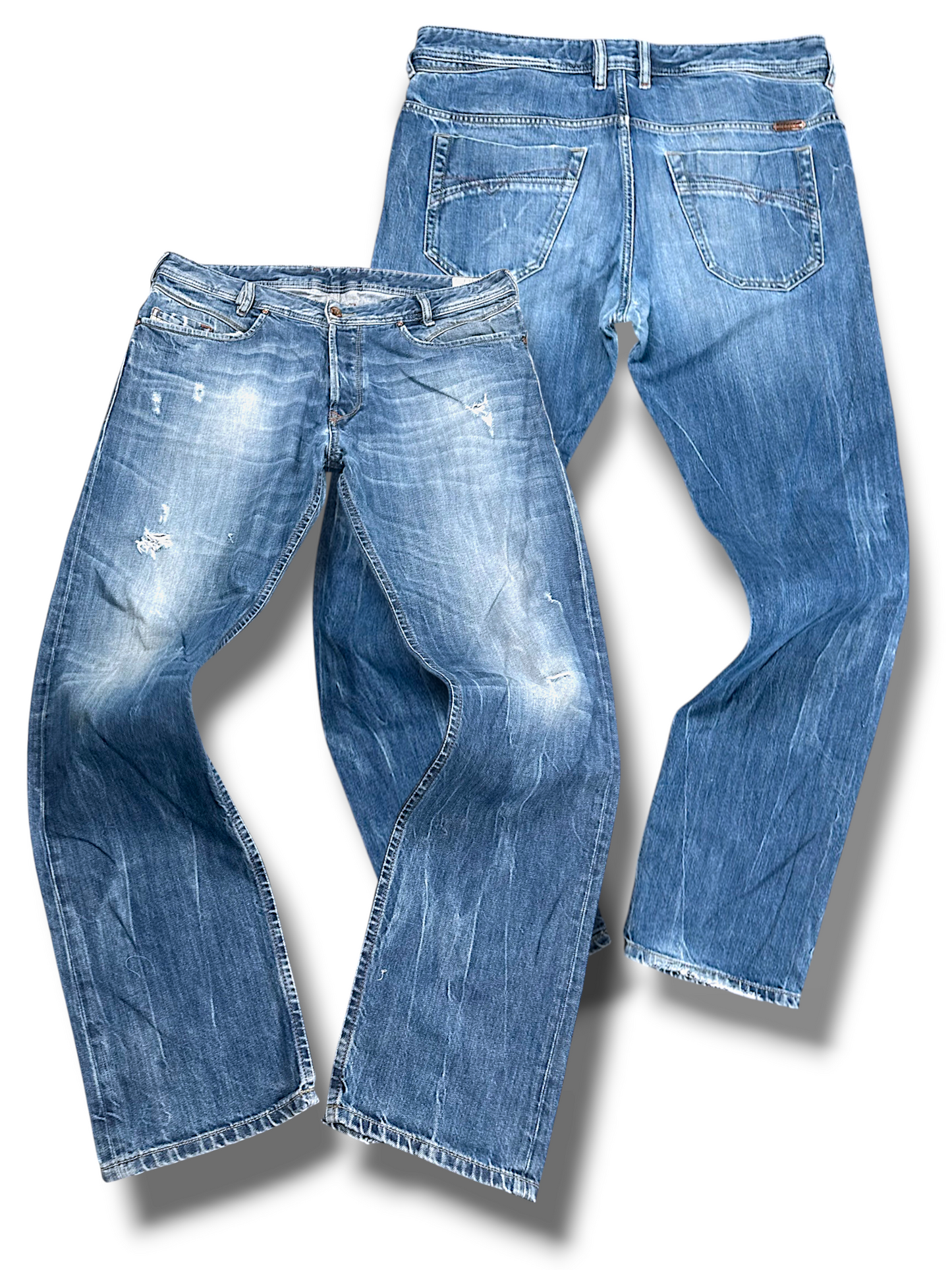 Vintage Diesel Y2K Straight Leg Jeans (L)
