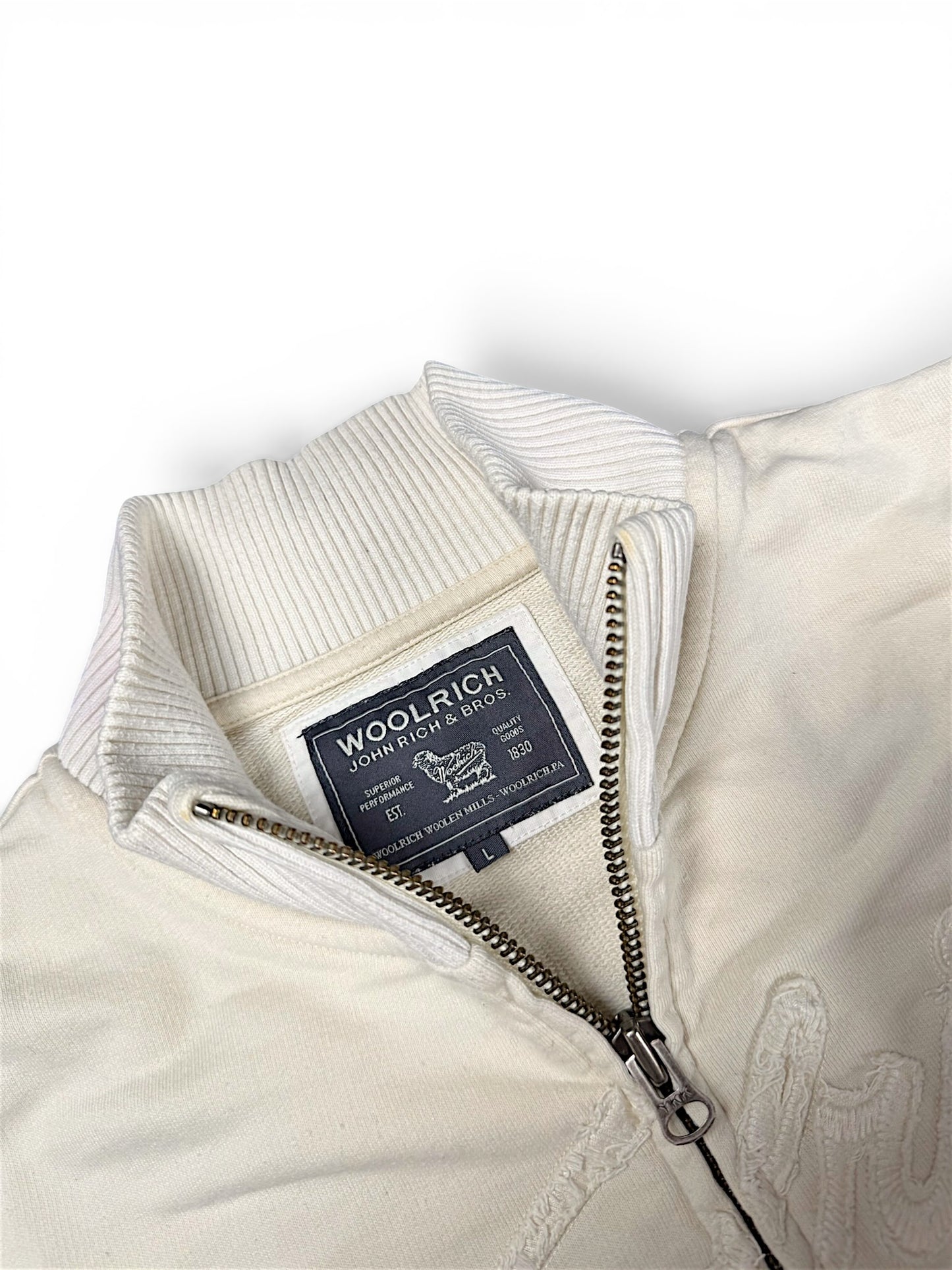 Vintage Woolrich Y2K Zip-Pullover (L)