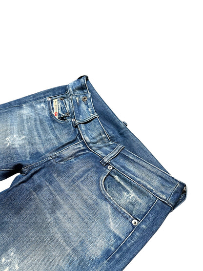Vintage Diesel Y2K Low Waist Bootcut / Flared Damenjeans (S)